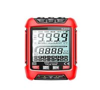SZ02 Digital Multimeter AC/DCVoltage Capacitance Meter 6000 Counts Auto Electrical Temp Resistance Transistor Test(SZ01 Red)