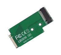 Szaerfa Handheld Modified Conversion Board for Lenovo Legion Go,SSD Expansion Memory Card Adapter Converter for NVME M.2 2242 to 2280 Hard Drive Card Accessory (Green)