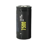SZAJOR 3.7V 7500mAh Lithium Battery 32650 Lithium-Ion Battery Large Capacity Rechargeable Battery Flat Head with Magnet