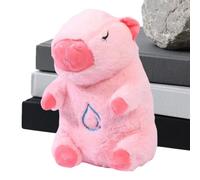 szaluyk Breathing Stuffed Animal | Capybara Home Decor | Stuffedd Doll with Music Lights for Adults Kids Birthday Holiday Party Sofa Car Bedroom Living Room Office Travel Nursery