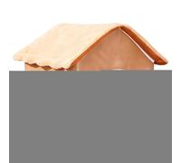 szaluyk Cat Cave - Non- Slip Calming Foldable Nest, Cute Warm Cat Nest Puppy Bed | For Kitten, Puppy, Pet Sleeping, Winter, Bedroom, Living Room, Balcony, Apartment, Dorm, Home Decor, Pet House