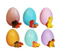 szaluyk Dino Eggs - Hatching Toy Set | Growing Dinosaur Eggs - 30 Pcs Easter Basket Fillers for Kids Party Bags Birthday Classroom Rewards Magic Water Expandable Dino Surprise Toy Science Education