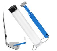 szaluyk Golf Sharpener Tool - Ergonomic Golf Club Groove Cleaning Tool, Adjustable Golf Cleaning Aid for Wife Girls Son Daughter Men Grandpa Husband Golfer