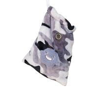 szaluyk Hamster Sleeping Pouch - Soft Flannel Material, Textile Component, Drawstring Small Animal Bed | Hanging Nest Pocket For Cage Squirrel Hedgehog Sugar Glider Chinchilla Sleeping Bag