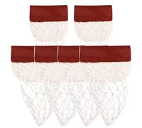 szaluyk Pool Table Pocket - 6pcs Billiard Pockets Replacement | Pool Table Pocket Liner | Professional snookerr Net PU Leather Drop Holders | Brush Bag Nets Entertainment Venues Accessory