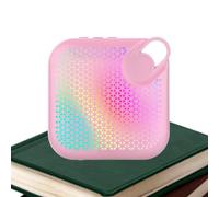 szaluyk Speaker, compact sound solution for home, wireless speaker with RGB light for use when travelling, in the shower, at parties and camping