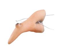 szaluyk Witch Nose - Realistic Design | Witch Prop - Halloween Costume Accessory Witch Naase - Long Nose for Theatre Performances, Carnival, Masquerade Ball, School Performance, Skin-Coloured Latex