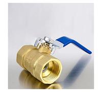 SZBTQMUW 1/2" 3/4" 1" 2" Brass BSP Thread Ball Valve with Lever Handle Copper Plumbing Tap(1 Inch)