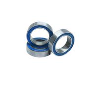 SZBTQMUW 10PCS 6700 2RS 10x15x4 mm Miniature Thin Wall Bearing 6700RS ABEC3 10 15 4 Blue Seal Model Bearing 10 * 15 * 4 688RS RC(MR84-2RS 4x8x3mm)