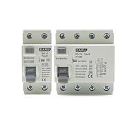 SZBTQMUW 2P/4P 10/30/100/300mA Electric Vehicle EV Charging Pile Residual Current Breaker DC RCCB RCD Type B 6KA Din Rail Earth Leakage(2P 25A,30mA)