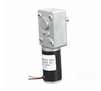 SZBTQMUW 31MM Turbine Worm Gear DC Motor 12V 24V Torque 3RPM-250RPM Low Speed Self-Locking CW CCW Brush Permanent Magnet(12V Motor,25)