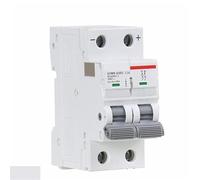 SZBTQMUW Circuit breakerRail DC MCB 6KA 2P 500V Mini Circuit Breaker DC 6A 10A 16A 20A 25A 32A 40A 50A 63A 1Pcs(50A)