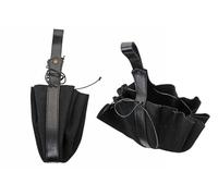 SZCO Medieval Drawstring Pouch 13.75 Inch - Suede Leather Renaissance Style with Belt Loop & Cord - Medieval Wide Opening Drawstring Belt Bag for Cosplay, Medieval Fairs, Renaissance & Reenactments