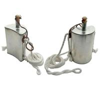 SZCO Supplies Half Moon Stainless Steel Canteen