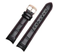 SZCURC Curved end watch strap Genuine Leather Bracelet 20 mm 21 mm 22 mm Stylish & Durable Replacement Band