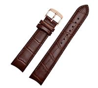 SZCURC Curved end watch strap Genuine Leather Bracelet 20 mm 21 mm 22 mm Stylish & Durable Replacement Band