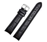 SZCURC Curved end watch strap Genuine Leather Bracelet 20 mm 21 mm 22 mm Stylish & Durable Replacement Band