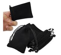 SZCXDKJ 10 Pcs Jewellery Bags Velvet Jewelry Pouches Drawstring Gift Bags 9cm x 7cm
