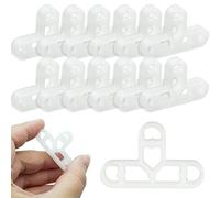 SZCXDKJ 100 Pcs Tile Spacers, 10mm T-Shape Floor Tile, Removable Tiles Spacer for DIY Paving Tiling Wall, Garden, Red Bricks, Patio Slabs