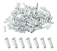 SZCXDKJ 150 Pcs Bike Cable End Caps, Aluminum Alloy Brake End Cover Cable Tips Crimps for Mountain Bicycle Road Bike