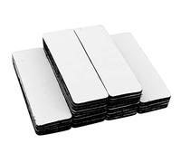 SZCXDKJ 30 Pcs Double Side Tapes, Mounting Pad Heavy Duty Strong Hook and Loop Tape Strips Self Adhesive Waterproof Sticky Pads, Rectangle Adhesive Pads Extra Strong Adhesive Mounting Tape