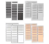 SZCXDKJ 8 Sheets Ring Size Adjuster, 152 Pieces Invisible Ring Sizer Adjuster for Fixing Rings, 4 Colors