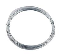 SZCXDKJ Craft Wire 1mm 10m Anodized Silver Aluminum Wire for Jewelry Craft Making Beading Making Art Craft DIY Embellishment Decoration Florist Supplies -Silver
