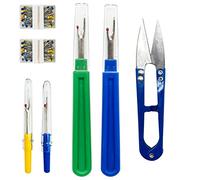 SZCXDKJ Seam Ripper and Thread Remover Kit-2 Big & 2 Small Sewing Stitch Thread Unpicker - 1 Sewing Trimming Scissor Nipper Tool for Thread Remove - 100 pcs Sewing Pins for Fabric
