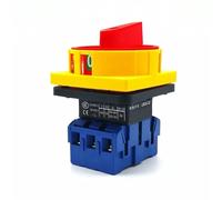 SZD11-25A/32A/40A/63A/80A/100A AC 600V ON/OFF 2 Positions 3 Phase Rotary Cam Changeover Switch(80A)