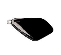 SZDGJ For VOLVO, For S90 V90 2017-2019, 39839818 31333227 Right Passenger Side, Front Bumper Tow Hook Cap Towing Eye Cover Towing Eye Cover (Size : Black Passenger)