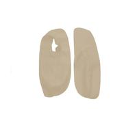 SZDGJ for VW, for Golf 4 MK4, for Jetta, for Bora, 1999 2000 2001 2002 2003 2004 2005 Only 3 Doors Car Door Armrest Panel Microfiber Leather Cover Door Armrest Cover(Beige,Front 2pcs)