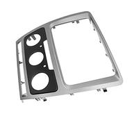 SZDGJ Radio Panel Frame Audio Stereo DVD CD Panel Mounting Installation Dash Kit Trim Frame Adapter Console, for Skoda, for Octavia, 2010-2013 Radio Fascia(Size:Manual AC)
