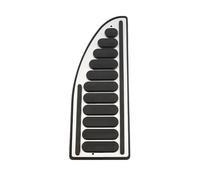 SZDGJ Stainless Car Gas Pedals Fuel Brake Pedal Pads Cover, for Ford, Everest Endeavour Raider Ranger 2016 2017 2018 2019 2020 Brake Pedals(REST)