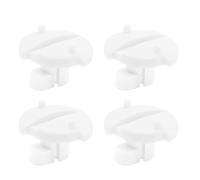 SZDPC 4 pieces ventilation grille on motorhome screw, fridge clip spare parts, vent closing turnbuckle clip, fridge vent clip, 295176601, compatible with Dometic L100, L200, L300, L500 and EW