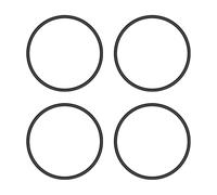 SZDPC Pack of 4 Sand Filter Screen Covers O-Ring Seal Set P6563 (125 x 115 x 5 mm) - Compatible with Bestway Flowclear 1000/1200/1500 - Black, Nitrile Rubber