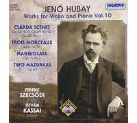 SZECSODI FERENC (violino) - Works for Violin and Piano Vol.10