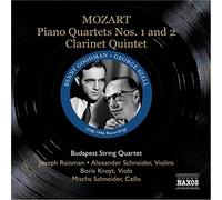 Szell:Budapest 4Tet - MOZART: Piano Quartets Nos. 1 and 2 / Clarinet Quintet