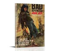 SZETQXUKP Joan Jett Bad Reputation Poster Decorative Painting Canvas Wall Posters And Art Picture Print Modern Family Bedroom Decor Posters 08x12inch(20x30cm)