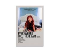 SZETQXUKP Music Album Polaroid Poster- Everywhere I Go, There I Am Poster Decorative Painting Canvas Wall Posters And Art Picture Print Modern Family Bedroom Decor Posters 20x30inch(50x75cm)