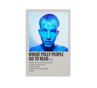 SZETQXUKP Music Album Polaroid Poster- Where Polly People Go to Read Poster Decorative Painting Canvas Wall Posters And Art Picture Print Modern Family Bedroom Decor Posters 12x18inch(30x45cm)
