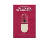 SZETQXUKP One Flew Over The Cuckoos 1 Poster Decorative Painting Canvas Wall Posters And Art Picture Print Modern Family Bedroom Decor Posters 12x18inch(30x45cm)