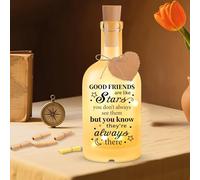 Szhhrxi Friend Gifts Bottle Lights, Bestie Gifts Night Light, Friends Bottle Lamp Home Decoration with Cork, Friendship Gifts for Christmas, Wedding, Birthday, Going Away, ON/Off Modes