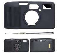SZHSYJY Case for KODAK Snapic A1 35mm Film Camera - Anti-Scratch, Dustproof, Soft Silicone Shockproof Protective Cover with Wrist Strap, Easy to Install & Precise Cutouts for Full Access (Black)