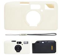 SZHSYJY Case for KODAK Snapic A1 35mm Film Camera - Anti-Scratch, Dustproof, Soft Silicone Shockproof Protective Cover with Wrist Strap, Easy to Install & Precise Cutouts for Full Access (Misty White)