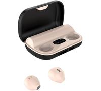 SZHTFX Mini Bluetooth Headset Bluetooth Version 5.2 Mini Invisible In-Ear Earphones with Microphone, Fast Charging 12000 mAh Wireless Sports Earphones with IPX5, Hi-Fi, Travel, Work