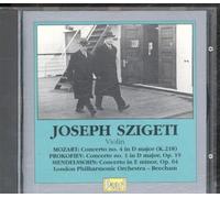 Szigeti Joseph - Violinkonzert Nr.4/Nr.1/E-Moll