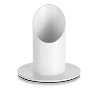 Sziqiqi Candle Holder Communion 4cm, Candlestick Holder for Communion Baptism Decorative Pillar Candles Holder Metal for Christening White