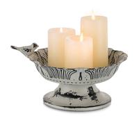 Sziqiqi Decorative Candle Holder Vintage with Bird, Shabby Chic