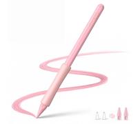 SZIUNSO Stylus Pen for iPad 2018-2026, 10 Min Fast Charge, 5 Min Auto Sleep | Tilt Sensitivity, Active Pencil for iPad A16/11th-6th Gen, Pro 13/12.9/11, Air M4/M3/M2/5/4/3, Mini 7/6/5 (Pink)