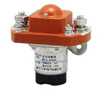 SZJ-200A DC Contactor MZJ-200A Power Relay DC 12V 24V 36V 48V 60V 72V 120V for Car Batteries Electric Forklift Trucks etc(Coli voltage 36VDC)